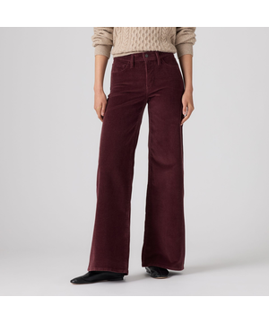 Pantalon en velours côtelé galbant à jambe large pour femmes, 318, Levi’s