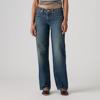 Jean à jambe droite et à taille très basse pour femmes, Superlow, Levi’s