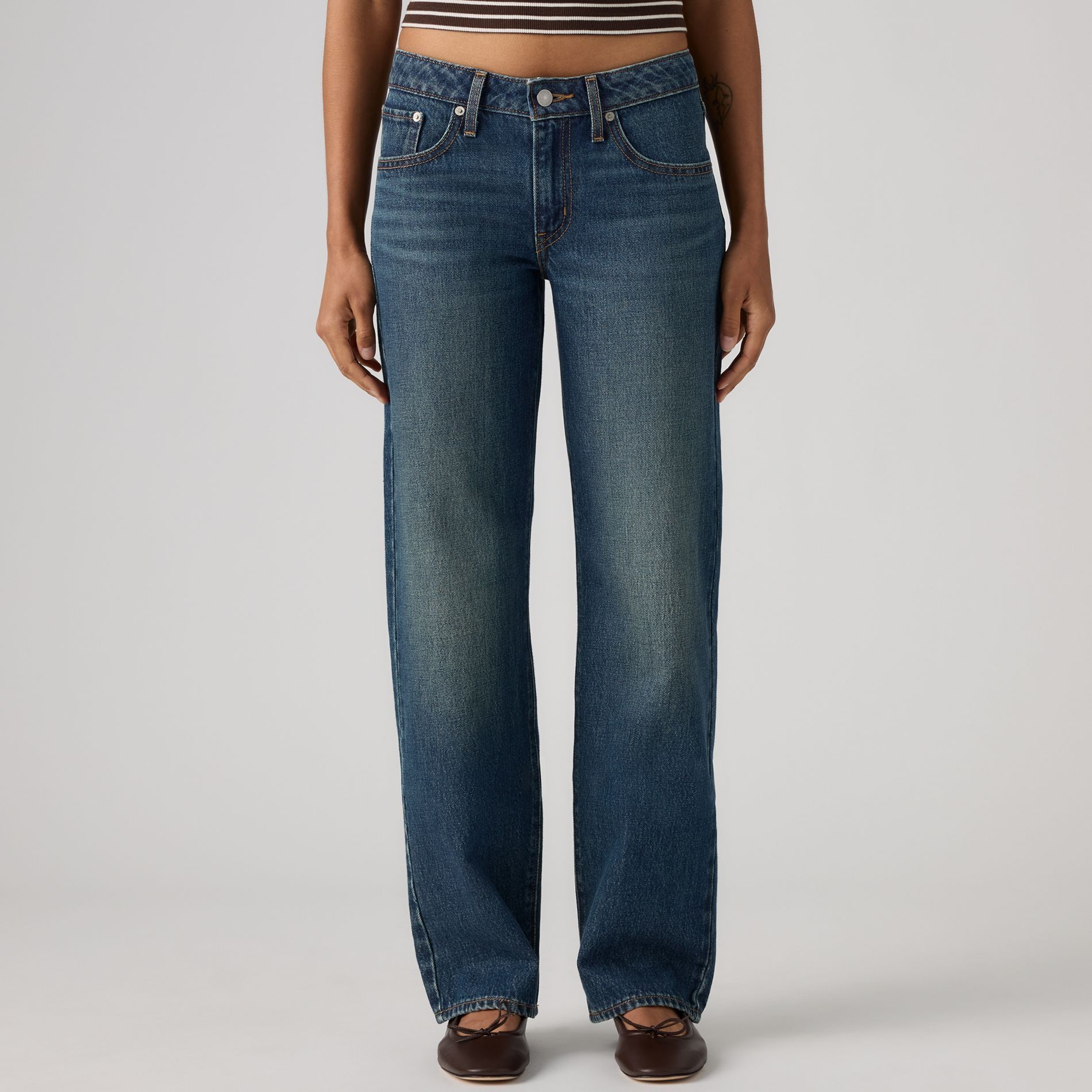 Levi's Women's Superlow Straight Jeans