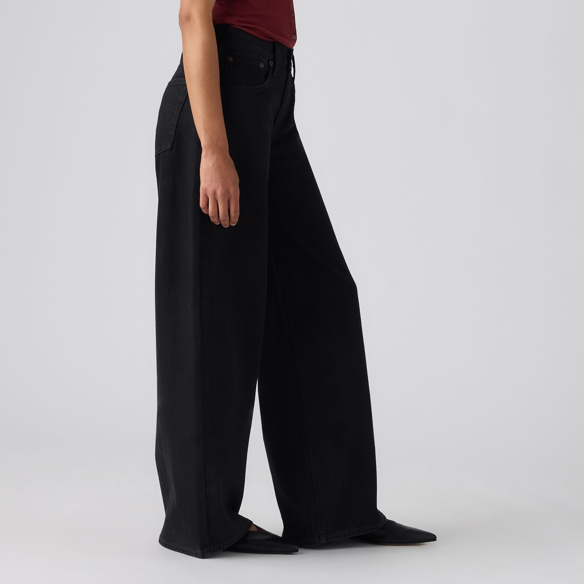 Jean à jambe large mitan pour femmes, Levi’s