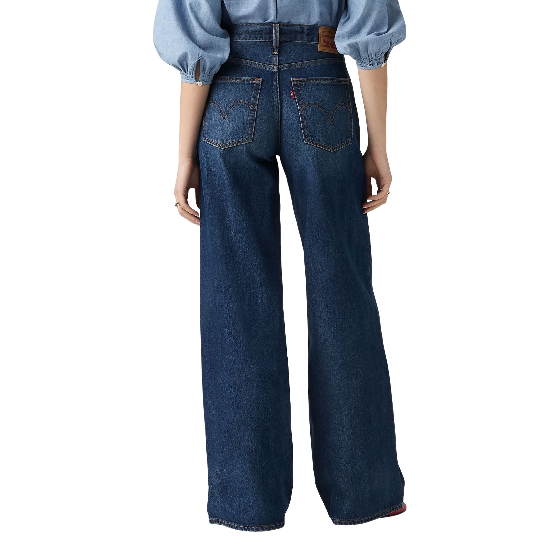 Levi's Women's Middy Wide Leg Jeans