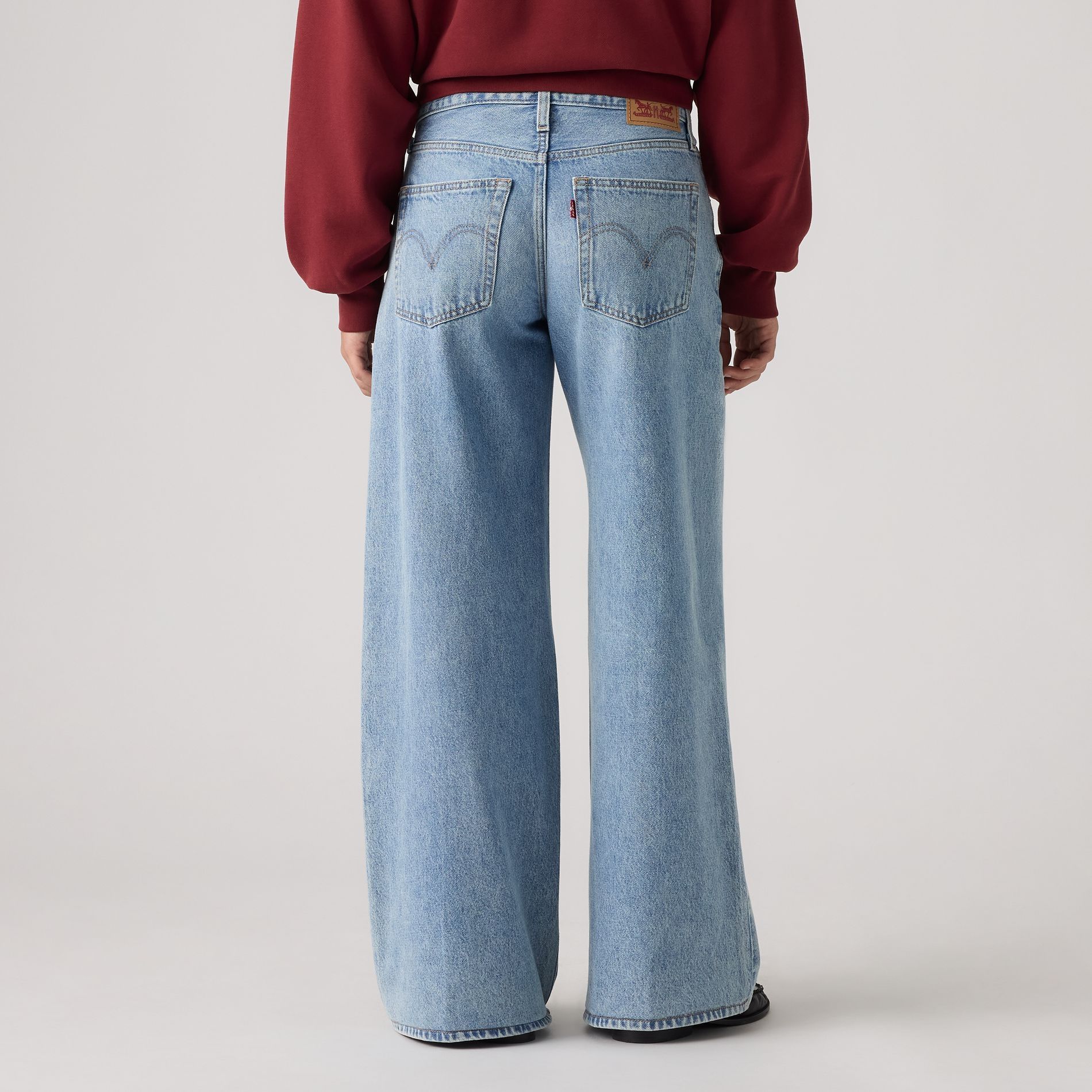 Levi's Women's Middy Wide Leg Jeans