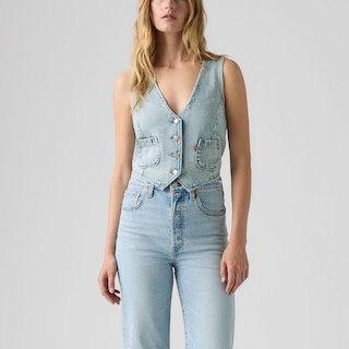 Levi's Women's Tailored Denim Vest