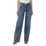 Silver Women's V-Front Curve Wide Leg Jeans Front_Flat