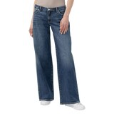 Silver Women's Low Rise Baggy Jeans Front_Flat