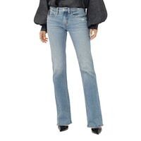 Jean semi-évasé pour femmes, Suki, Silver