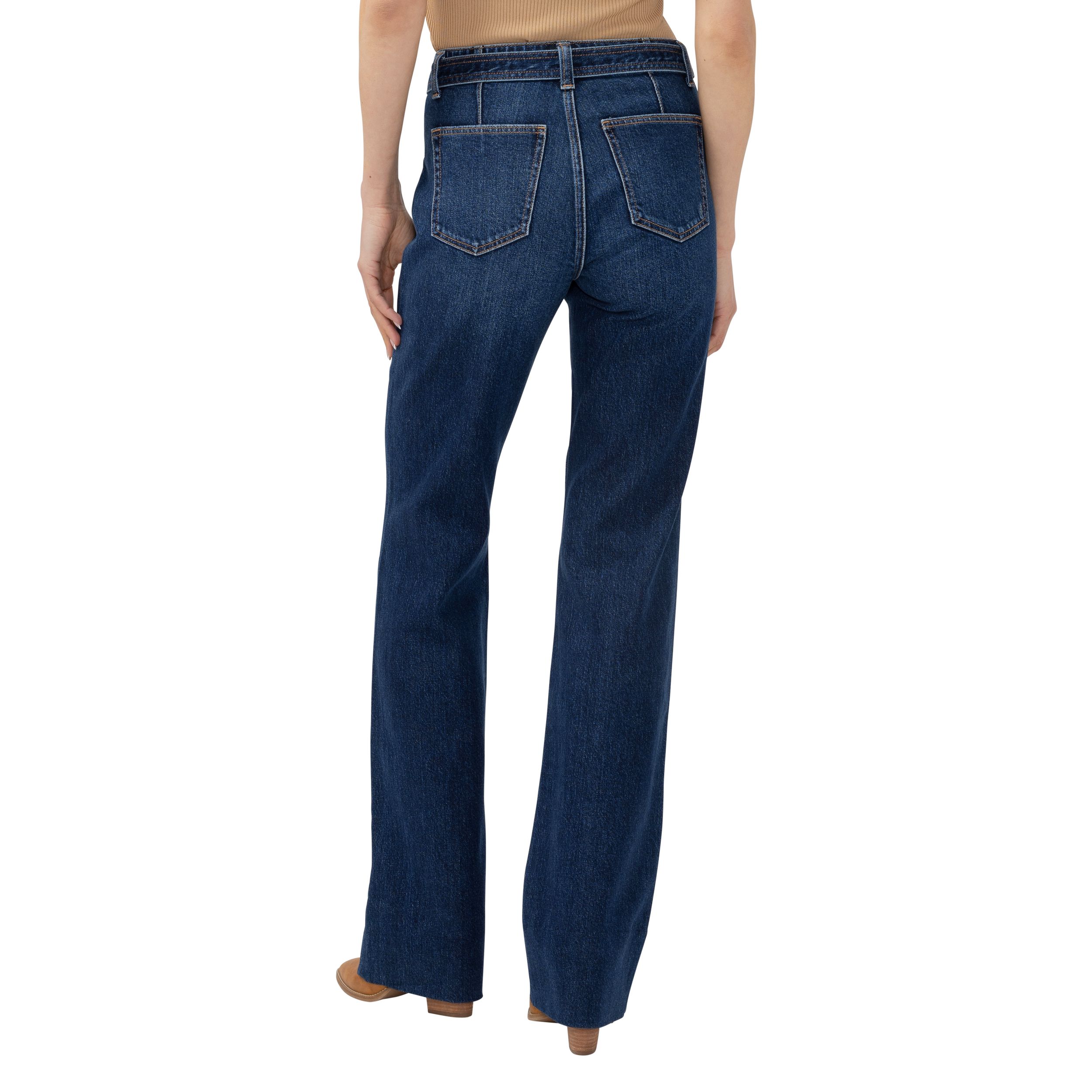Silver Women's Avery Belted Trouser Jeans