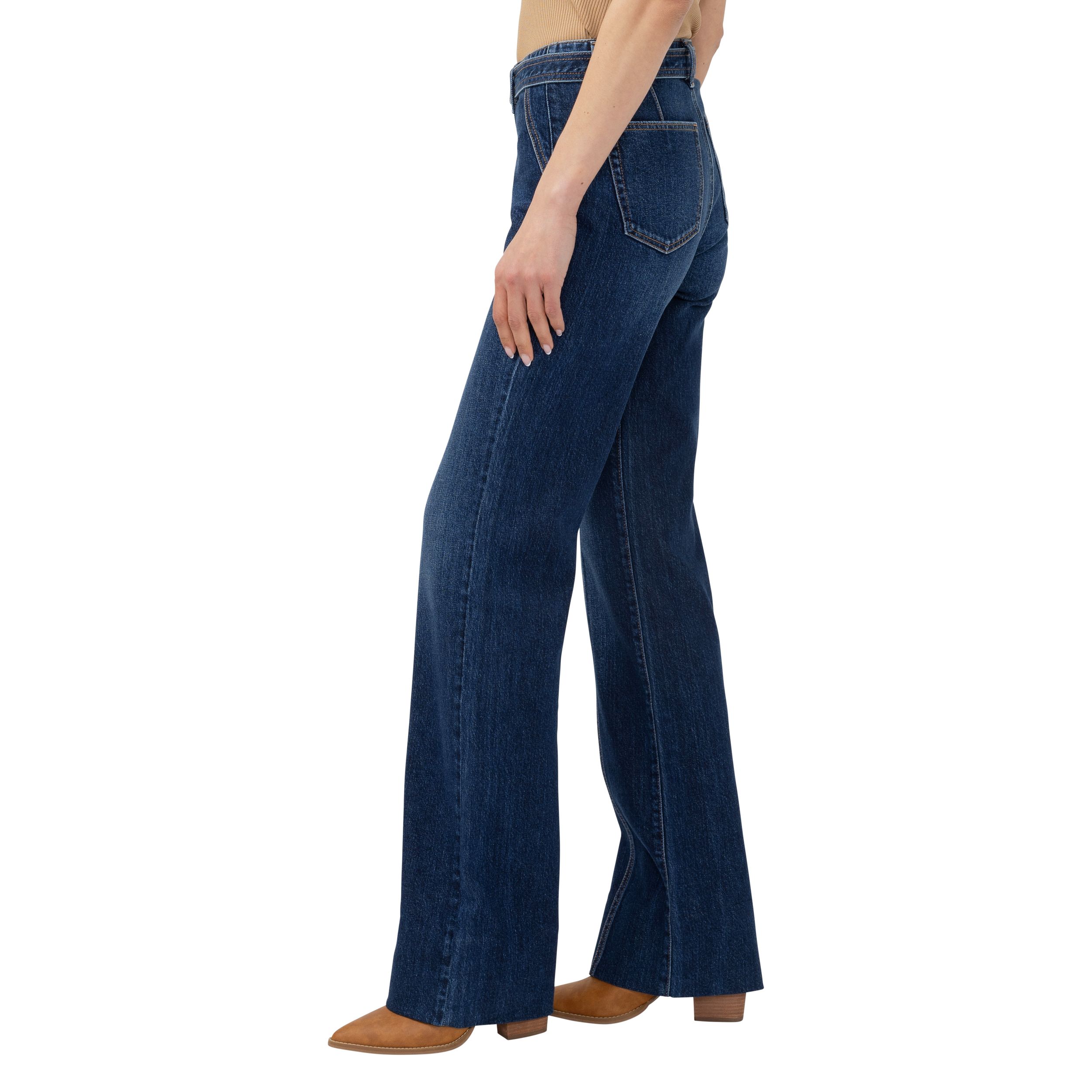 Silver Women's Avery Belted Trouser Jeans