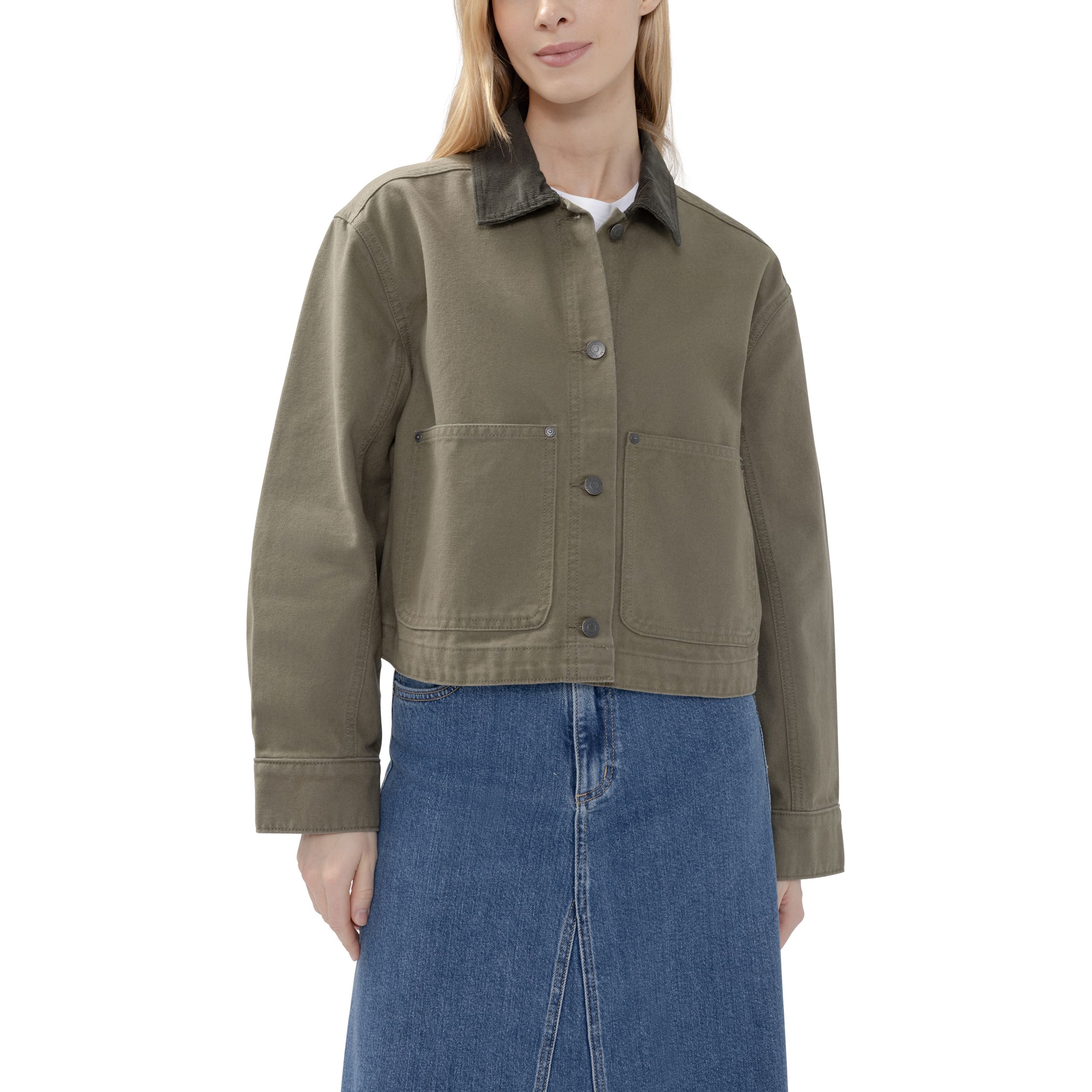 Silver Women's Barn Jacket