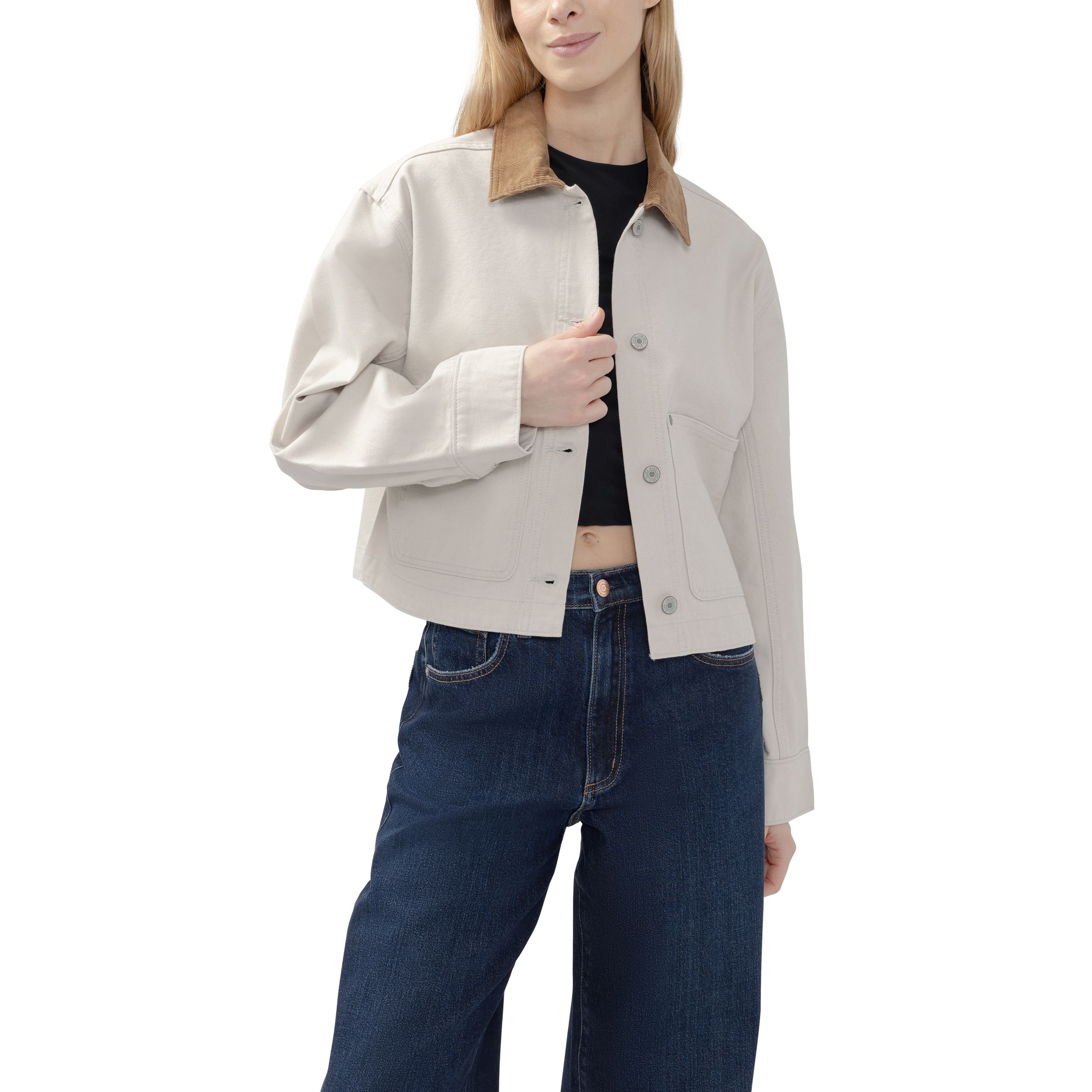 Silver Women's Barn Jacket