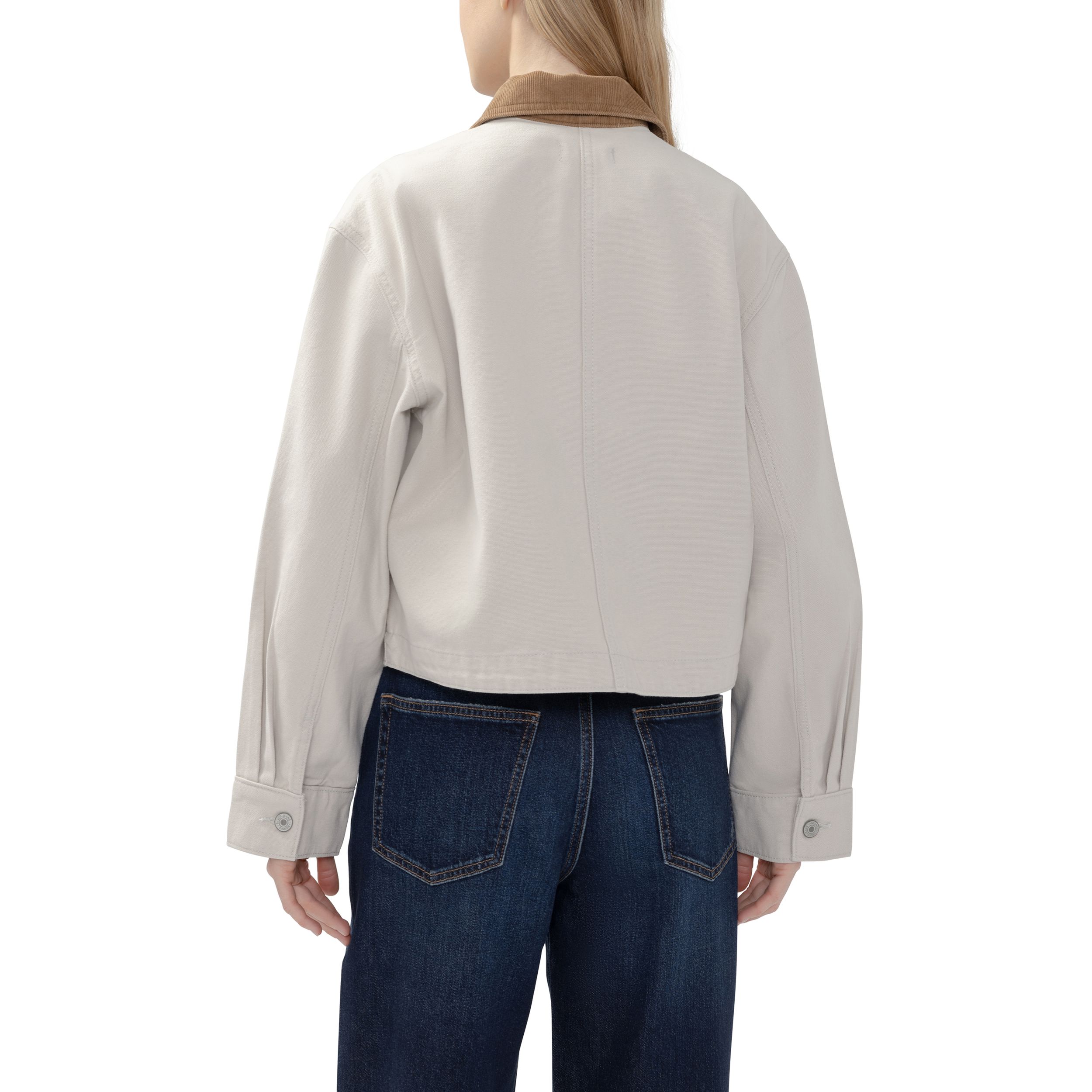 Silver Women's Barn Jacket