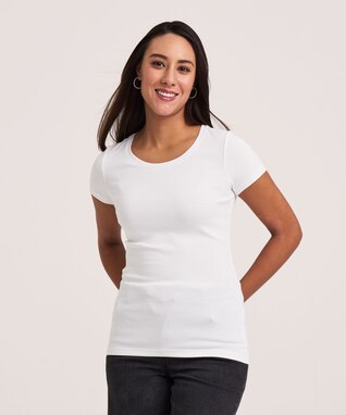 Denver Hayes Women's Fitted Crewneck T-Shirt