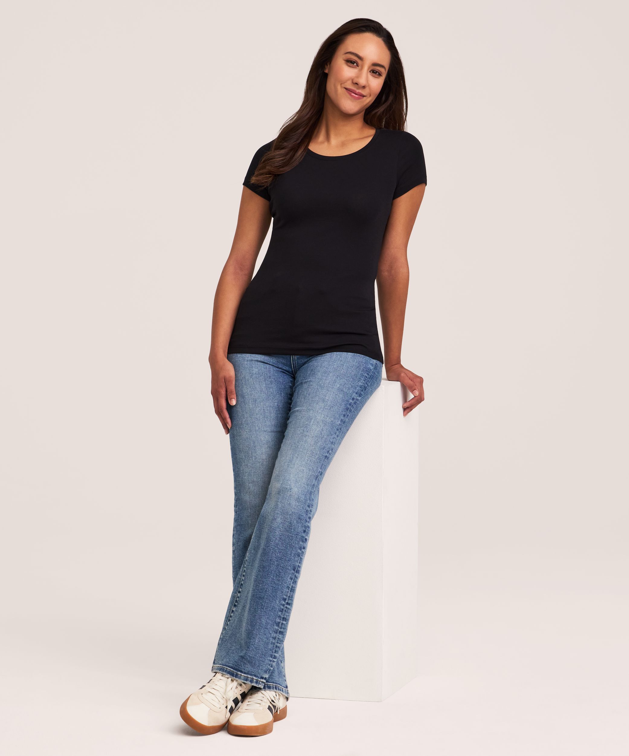 Denver Hayes Women's Fitted Crewneck T-Shirt