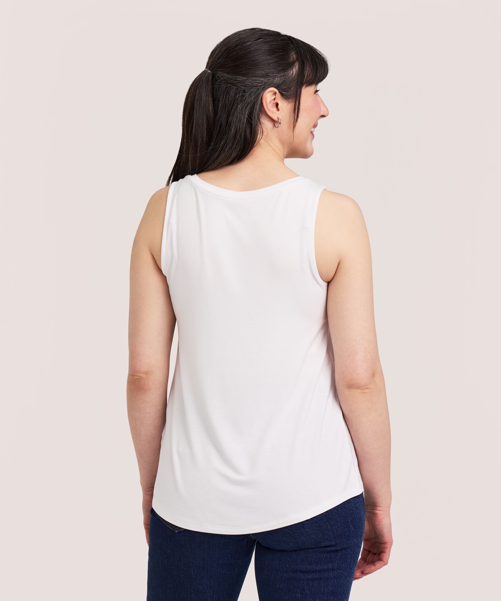 Denver Hayes Women's Relaxed Scoop Neck Tank Top