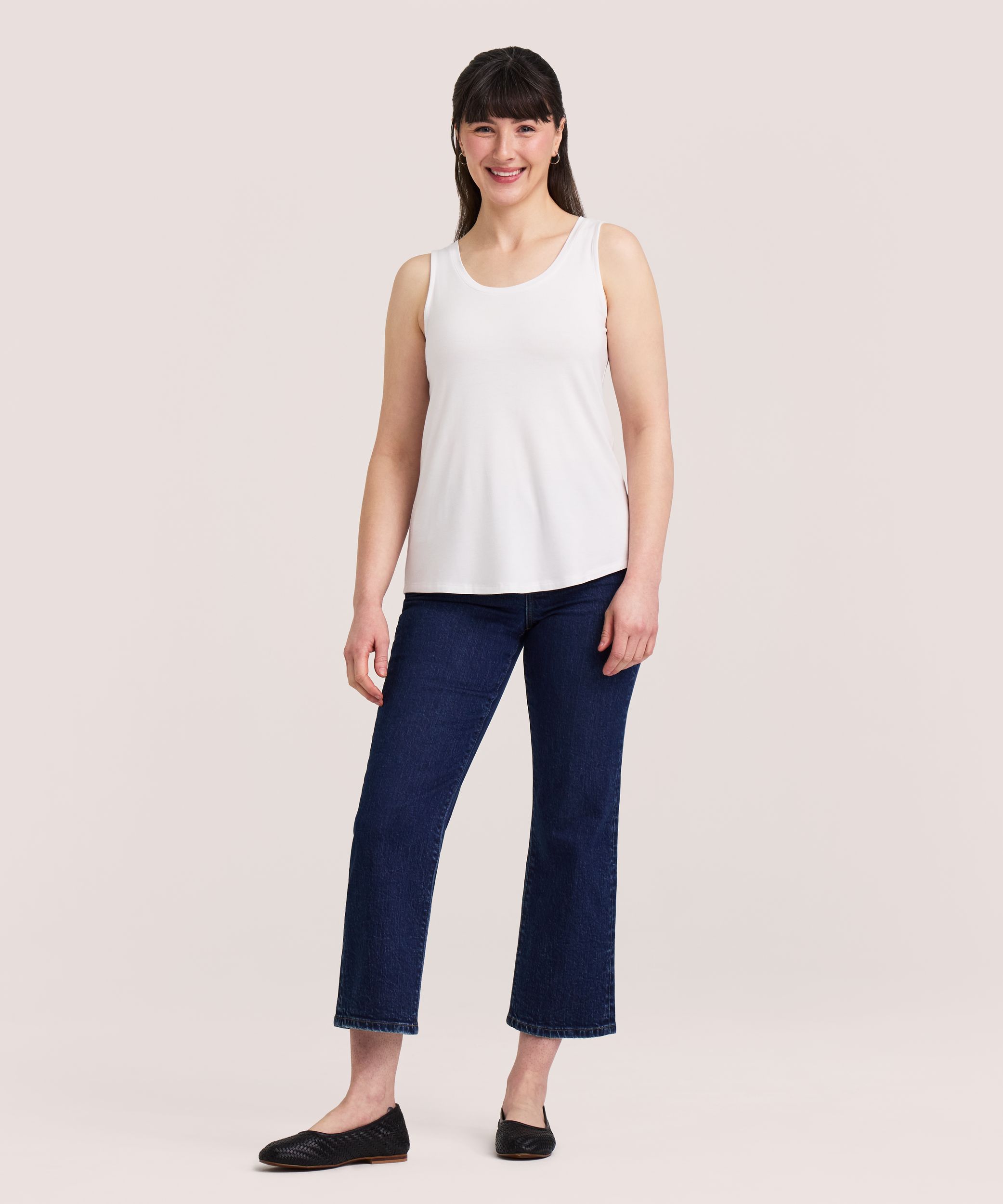 Denver Hayes Women's Relaxed Scoop Neck Tank Top