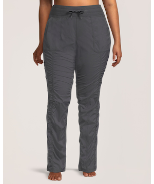 Pantalon tissé froncé pour femme, Shambhala