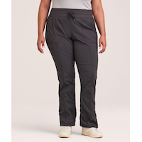 Pantalon tissé froncé pour femme, Shambhala Front_Flat