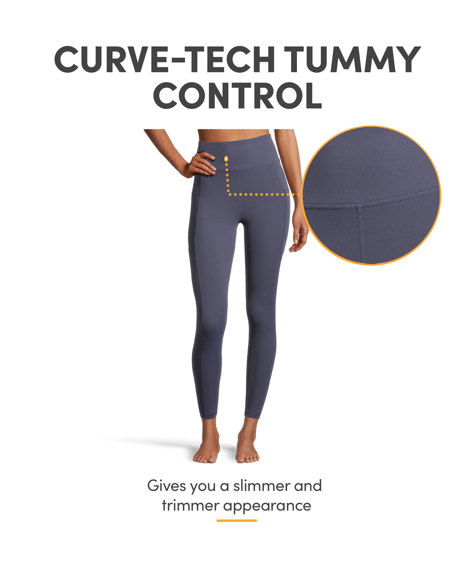 Shambhala Women’s High Rise Live-in Comfort Legging with Side Pocket - 7/8 Length