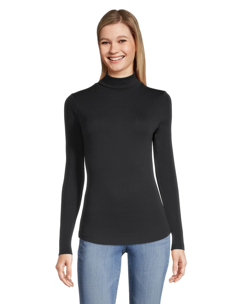  Soffe Girls' Big Long Sleeve Crew Neck Tee, Black, X-Small:  Clothing, Shoes & Jewelry