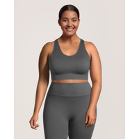 Soutien-gorge côtelé confortable sans coutures pour femmes~ Live-In Confidence~ Shambhala