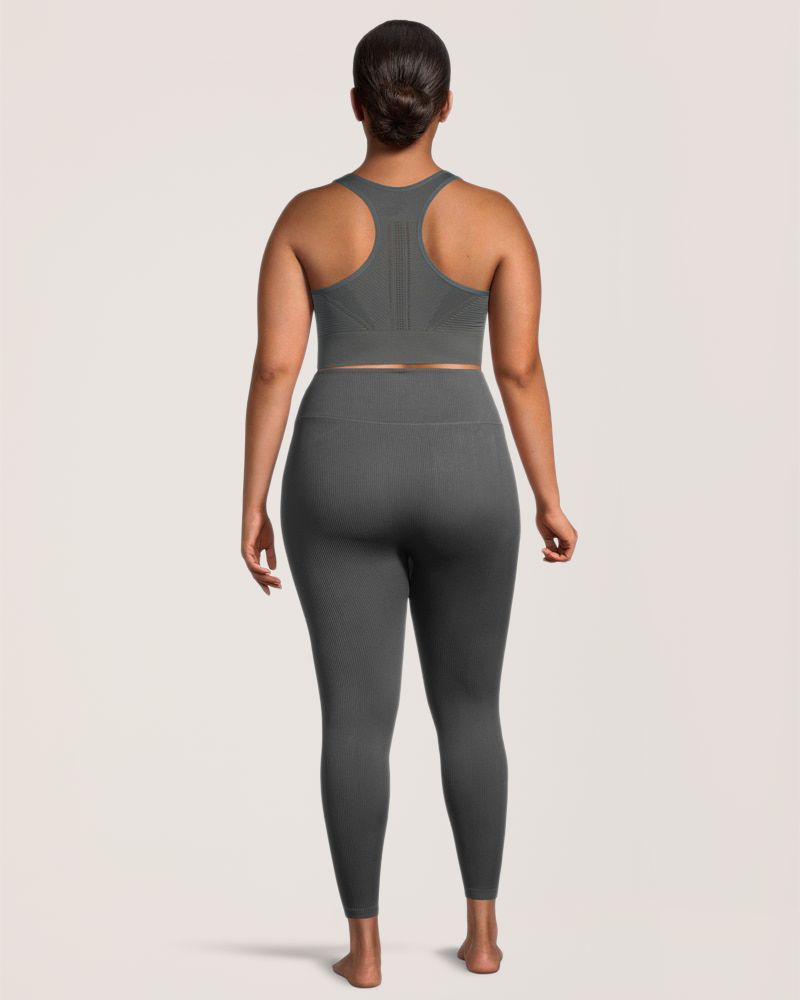 Soutien-gorge côtelé confortable sans coutures pour femmes, Live-In Confidence, Shambhala