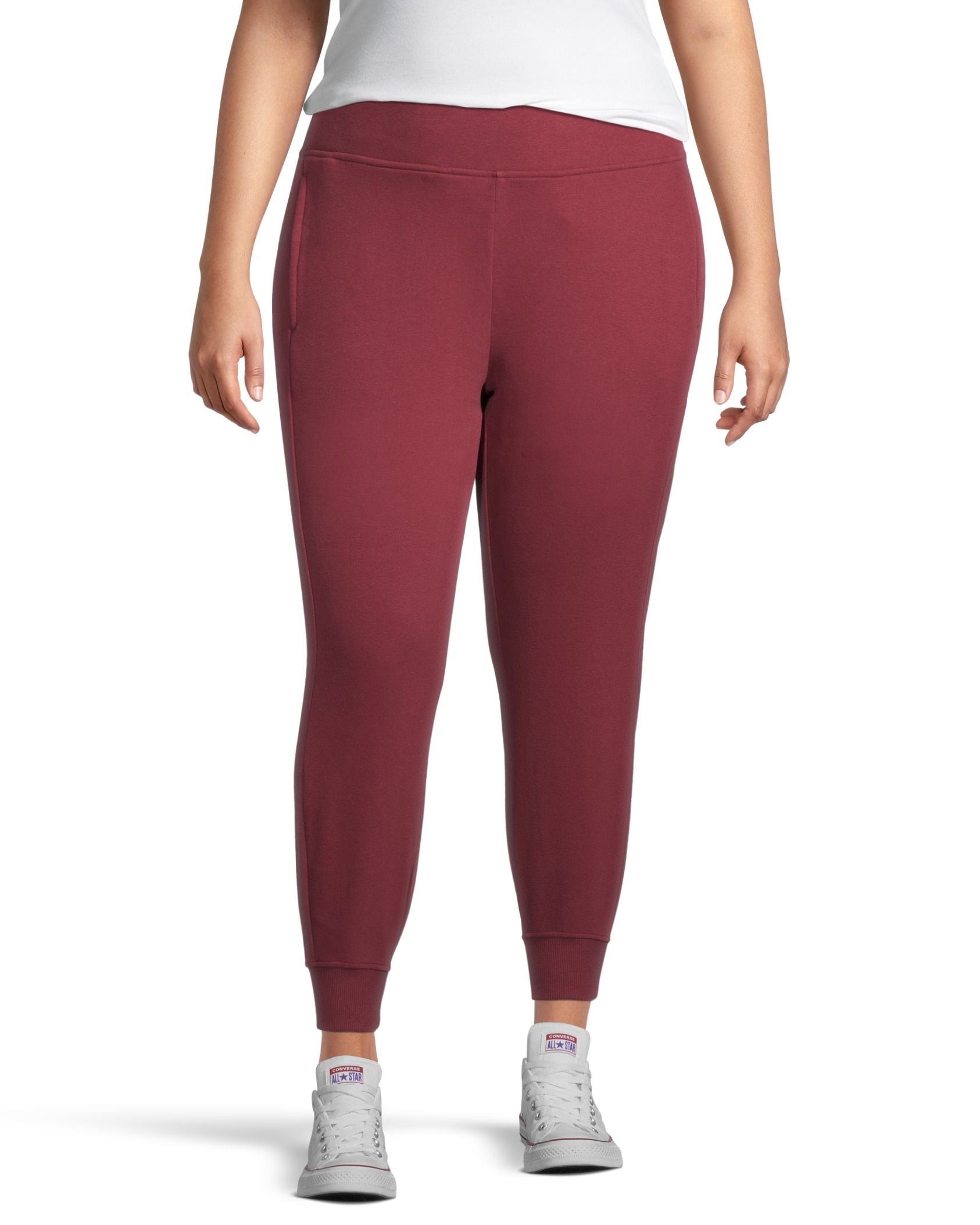 Converse Embroidered Star Chevron Pant Women's Sweat Pants Burgundy Size S  | eBay