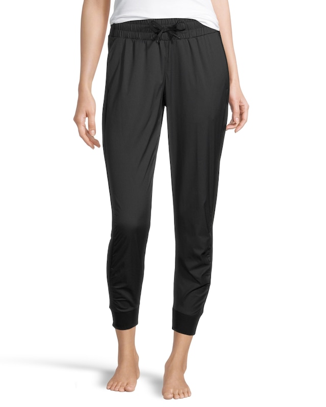 Shambhala Women's Mid Rise Ruched Woven Active Jogger Pants Marks