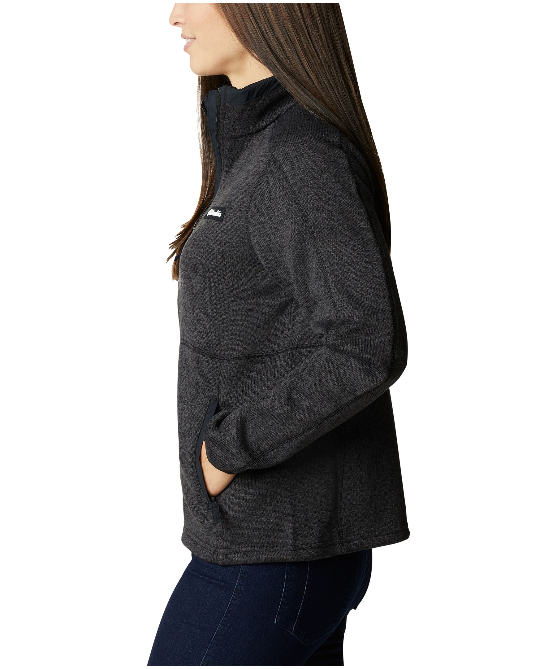Chandail en molleton Columbia à fermeture à glissière pour femmes, Sweater Weather