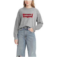 Levi's Chandail graphique en molleton standard à encolure ras du cou pour femmes Front_Flat