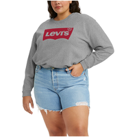 Levi's Women's Graphic Standard Crewneck Sweatshirt - Plus Size Front_Flat
