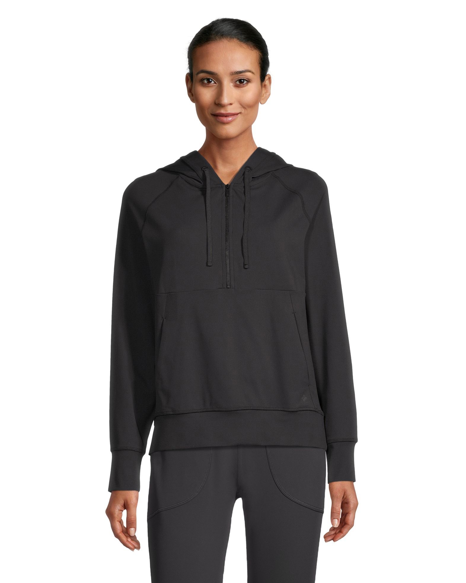 Hoodie clearance half zip