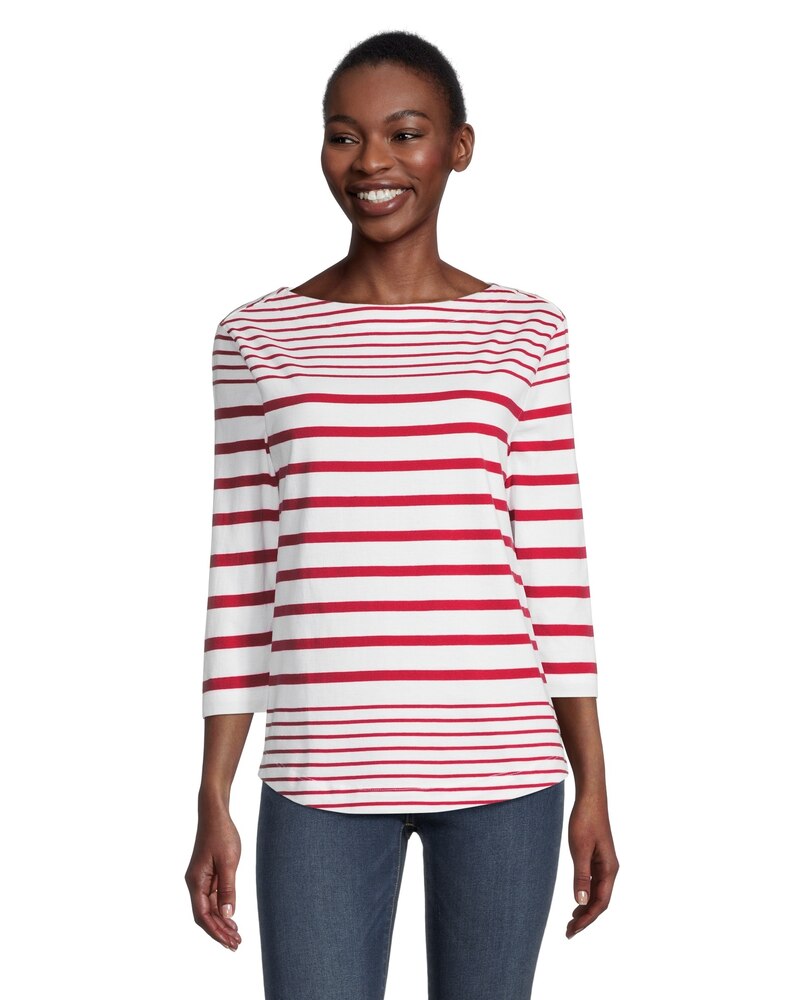 Helly Hansen Women's Namu Three Quarter Sleeve Boat Neck T Shirt