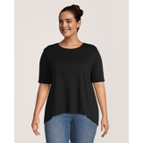 Haut à col arrondi pour femmes, Denver Hayes Front_Flat