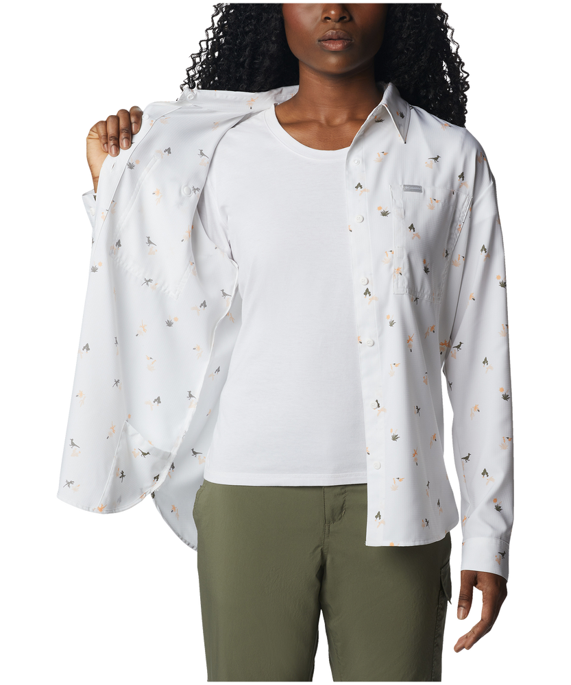 Women's Columbia Silver Ridge Long Sleeve Button Up Shirt