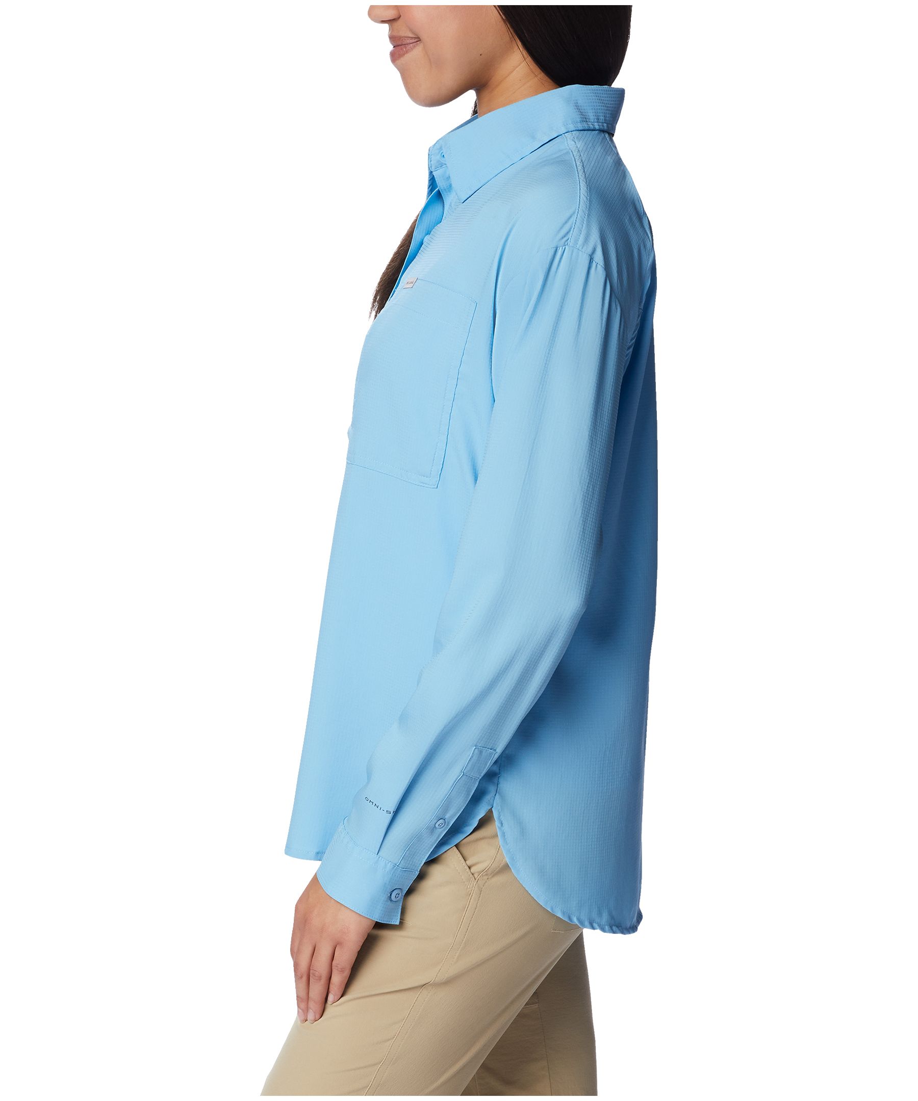 Columbia Women's Boundless Trek Omni-Shade™ Long Sleeve Button Down Shirt
