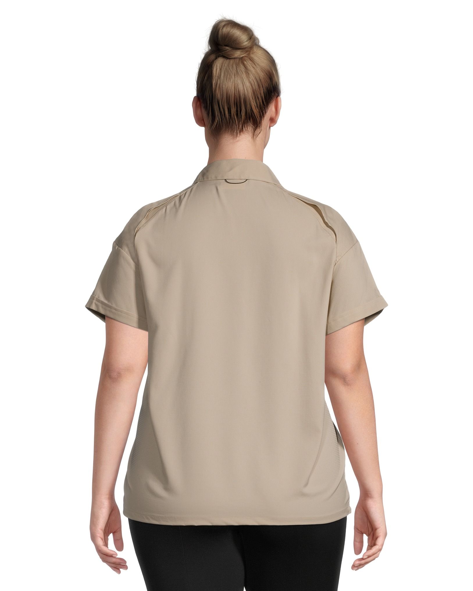 Chemise boutonnée à manches courtes avec protection Omni-Shade pour femmes, Columbia, Silver Ridge