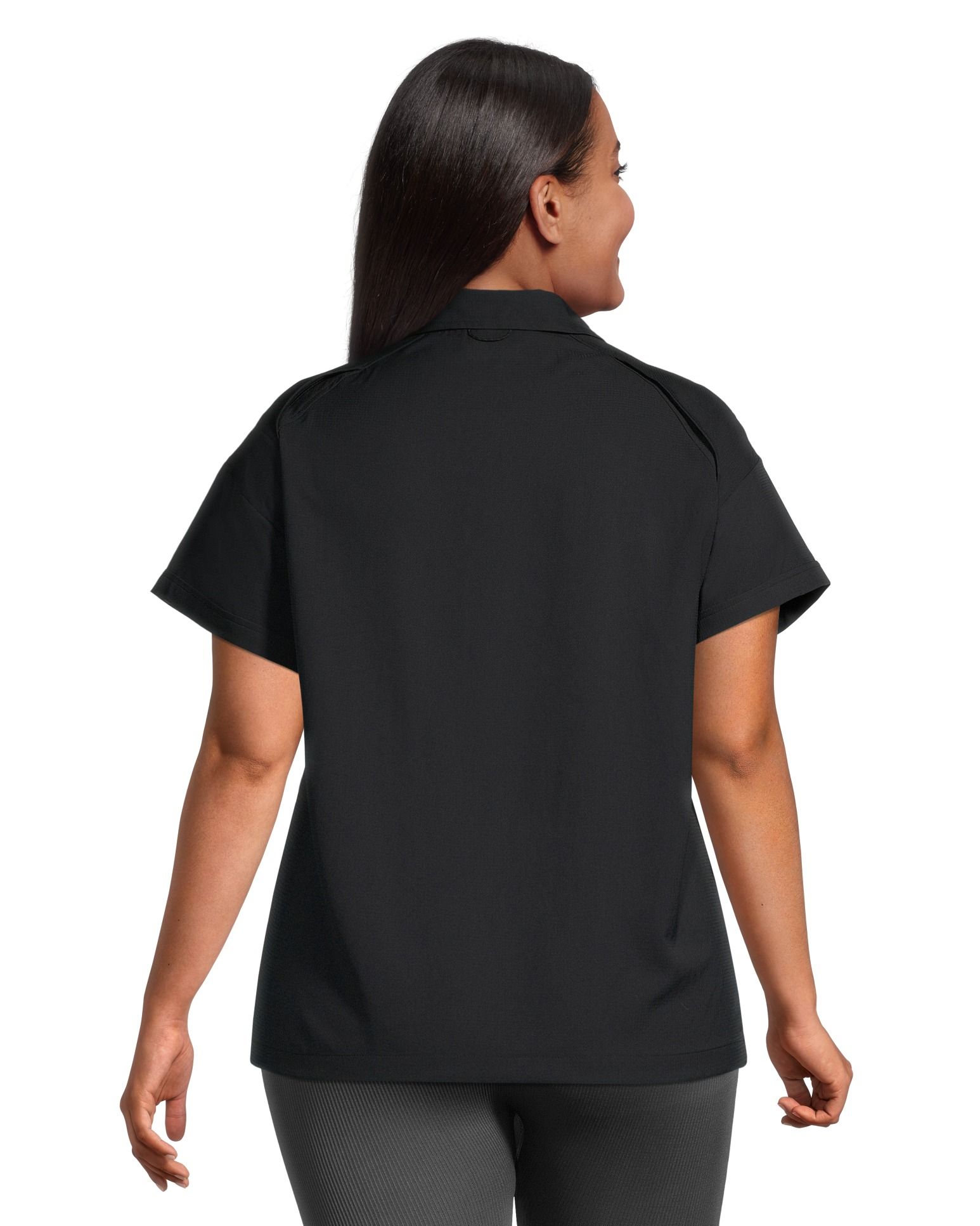 Chemise boutonnée à manches courtes avec protection Omni-Shade pour femmes, Columbia, Silver Ridge