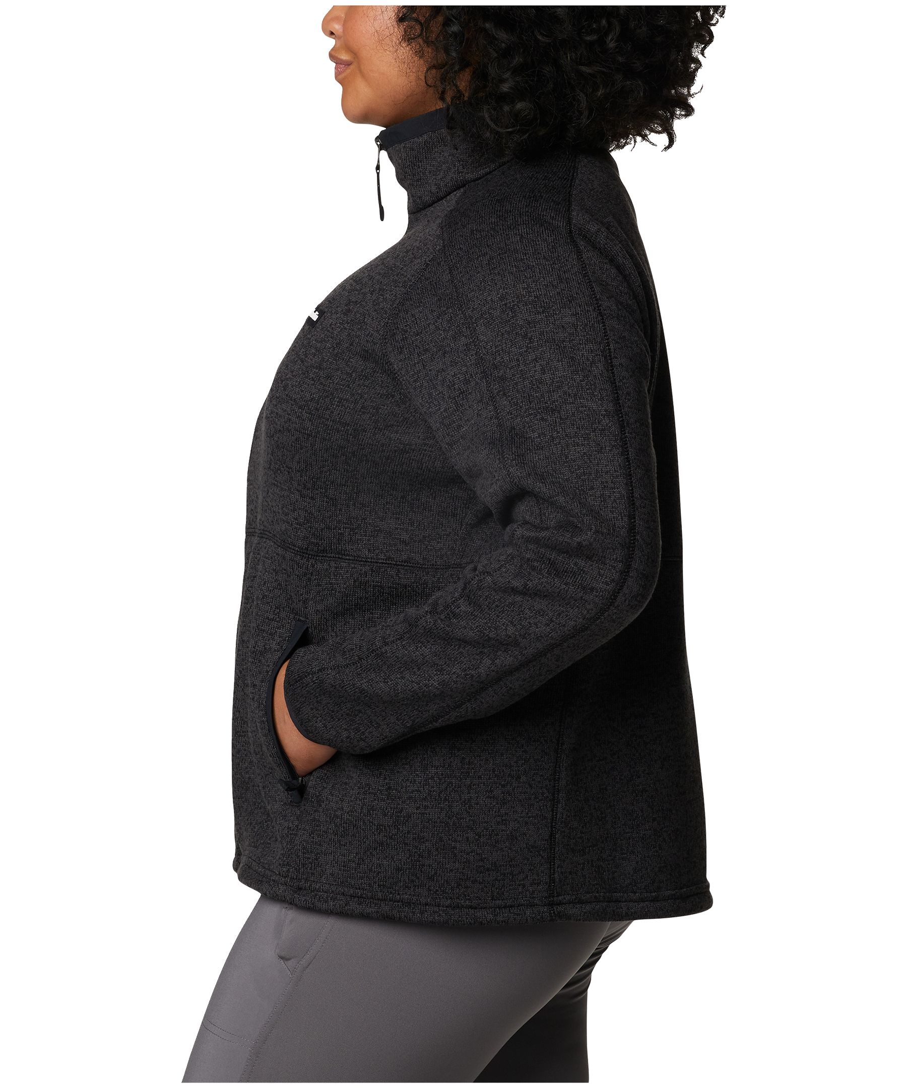 Chandail en molleton Columbia à fermeture à glissière pour femmes, Sweater Weather
