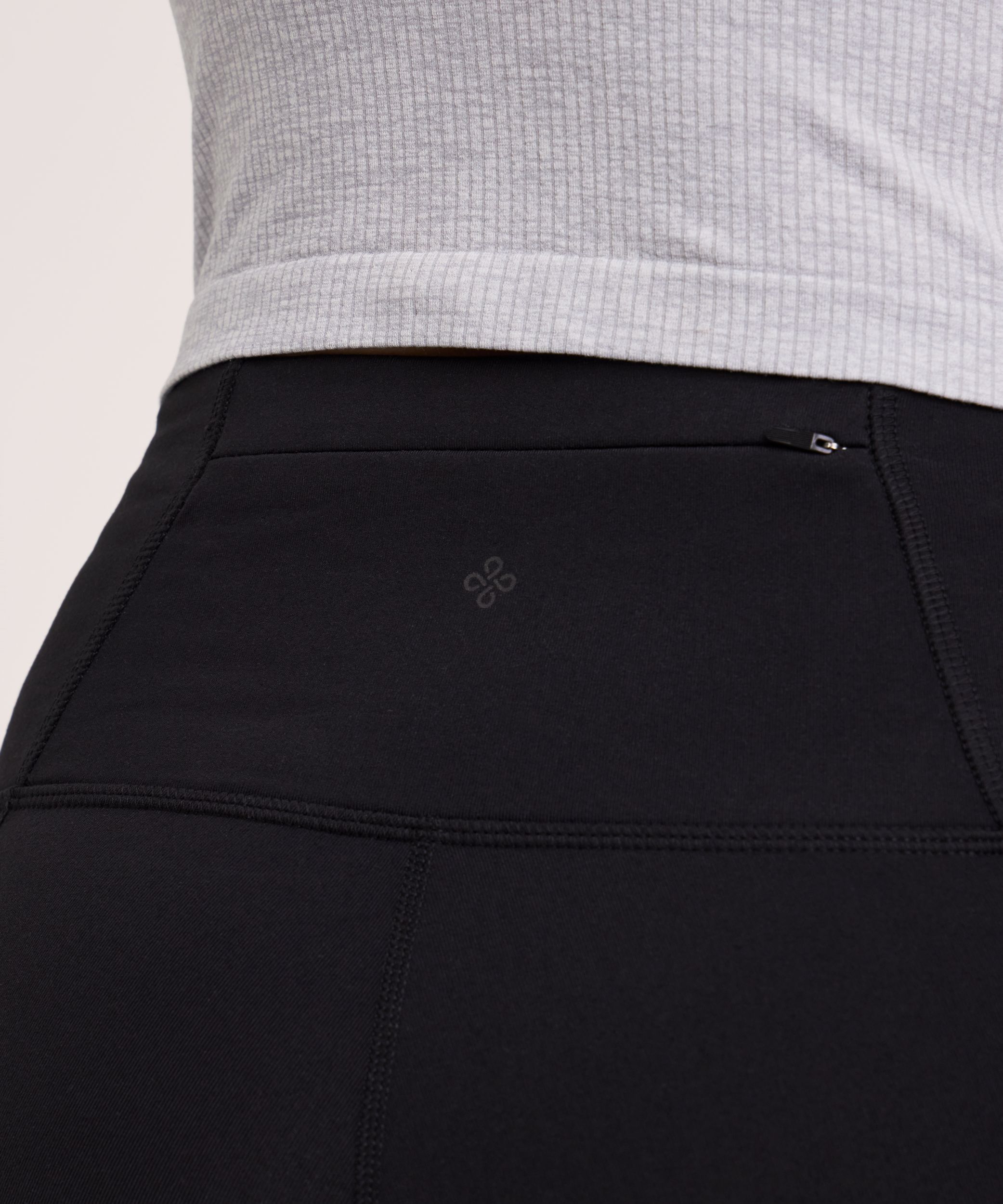 Shambhala Legging élancé à taille haute et taille gainante pour femmes, pleine longueur, Live-in Shape