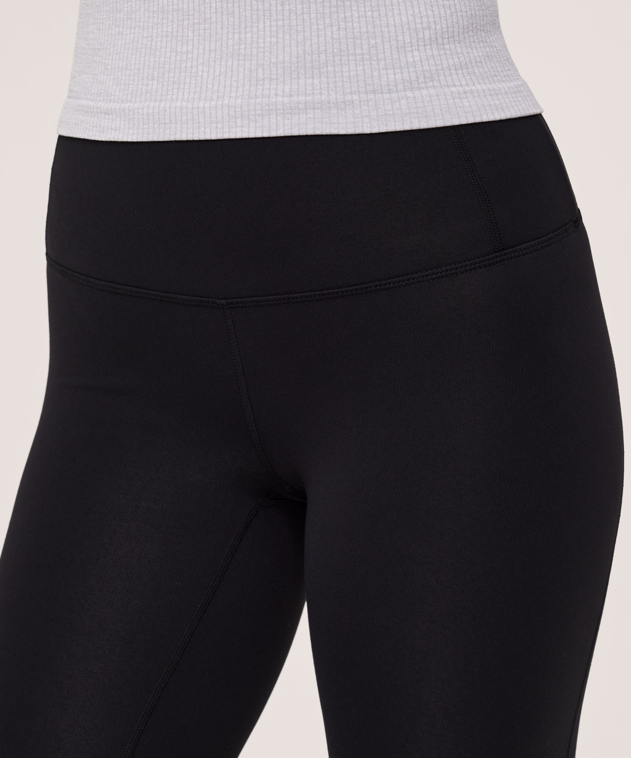 Shambhala Legging élancé à taille haute et taille gainante pour femmes, pleine longueur, Live-in Shape