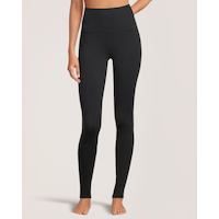 Shambhala Legging élancé à taille haute et taille gainante pour femmes, pleine longueur, Live-in Shape Front_Flat