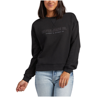 Silver Women's French Terry Crewneck Sweatshirt