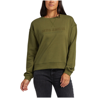 Silver Women's French Terry Crewneck Sweatshirt