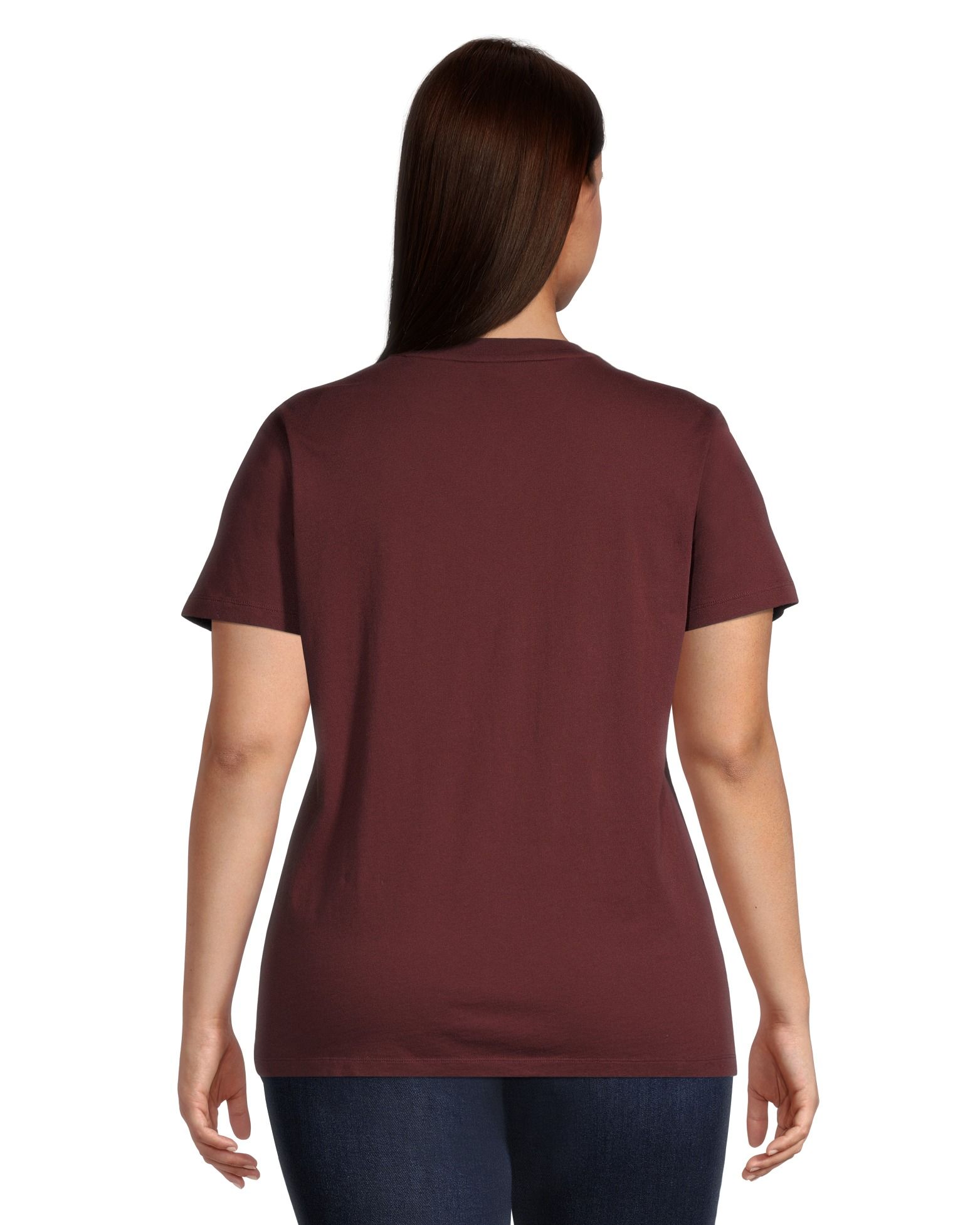 T-shirt graphique Roots à col ras du cou pour femmes, Outfitters