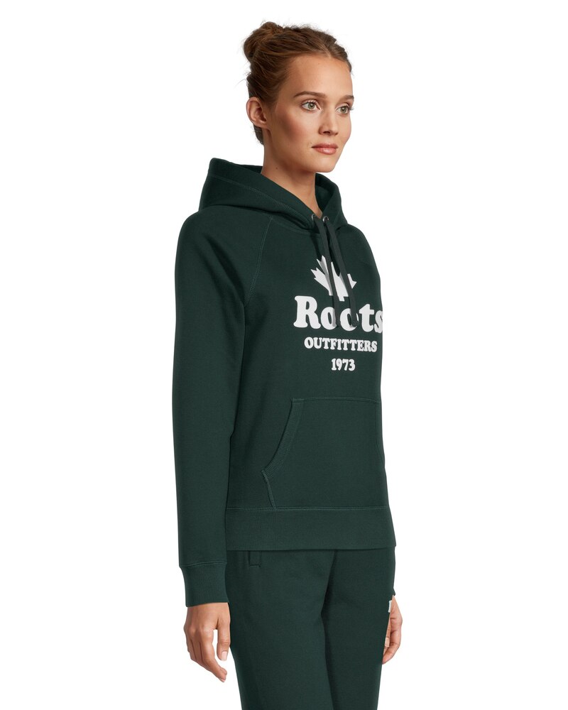 ROOTS Women's Fleece Kangaroo Hoodie Sweatshirt | Marks