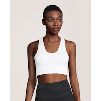 Soutien-gorge côtelé confortable sans coutures pour femmes~ Live-In Confidence~ Shambhala