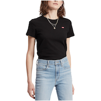 Levi's Women's Batwing Graphic The Perfect Tee T Shirt Front_Angled_Right
