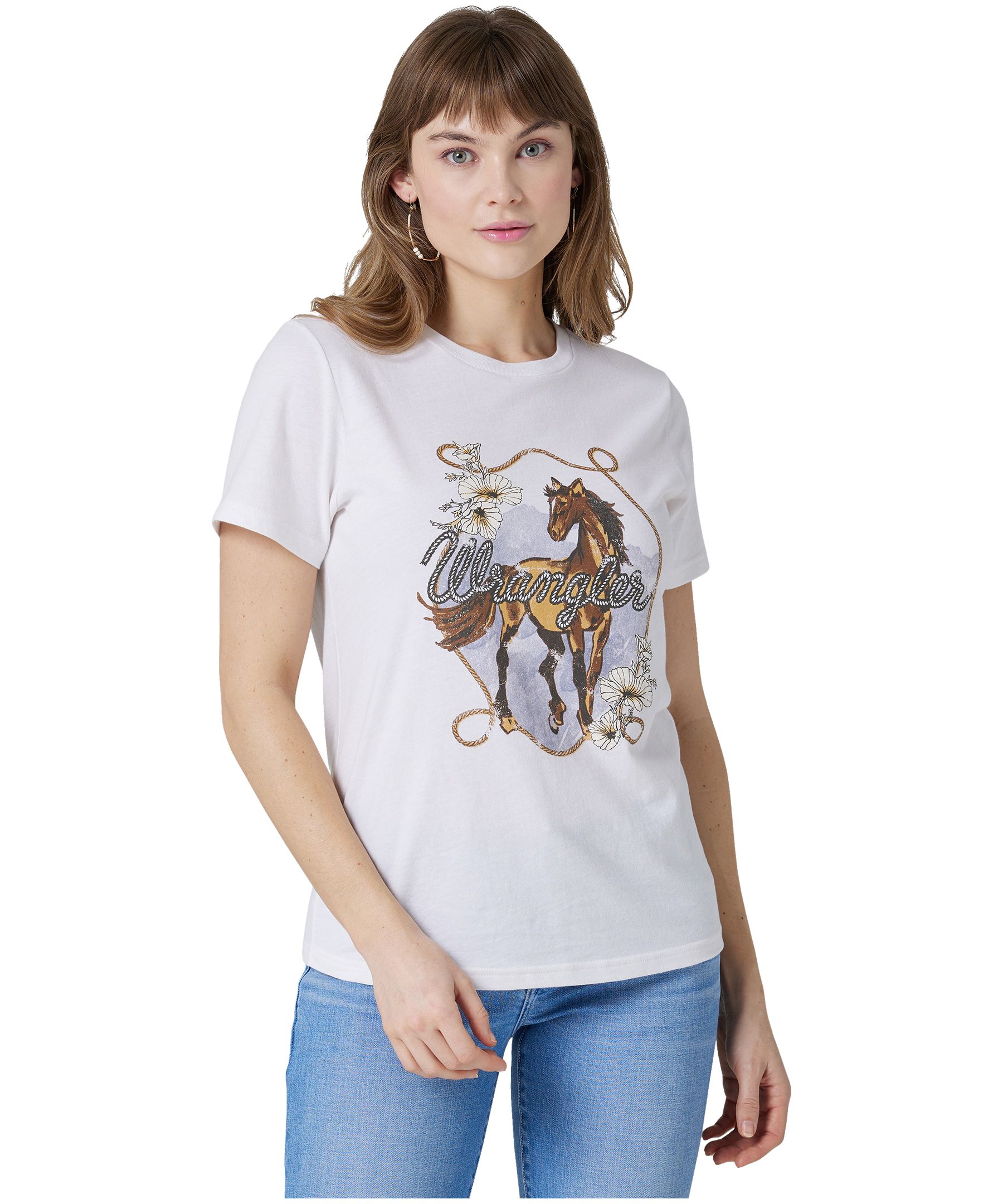 Tee shirt wrangler discount femme