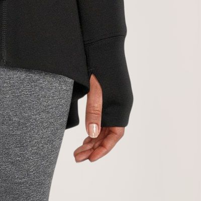 Cardigan ouvert semi-ajusté en bouclette pour femmes, Shambhala