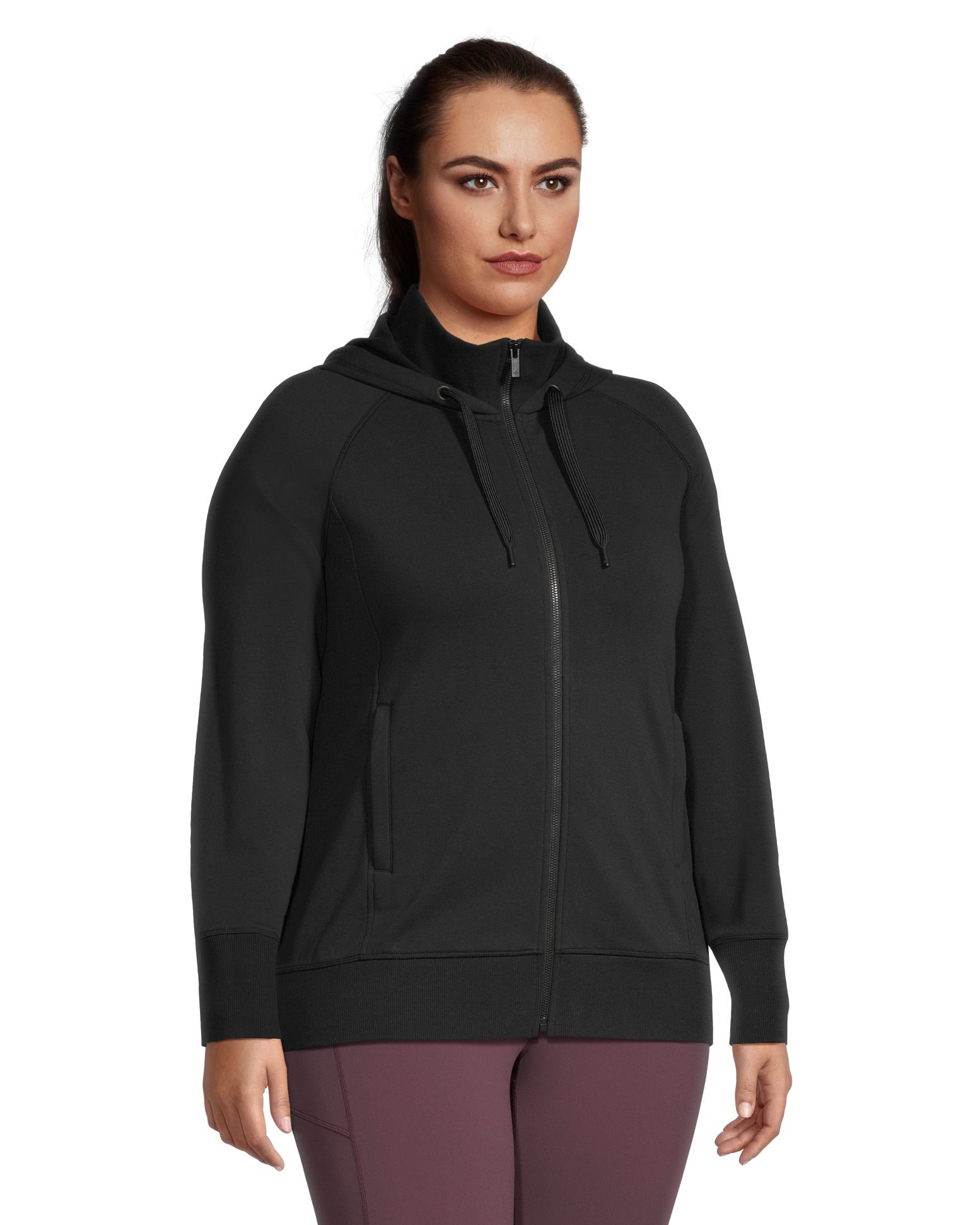 Women's fitted cheap zip hoodie